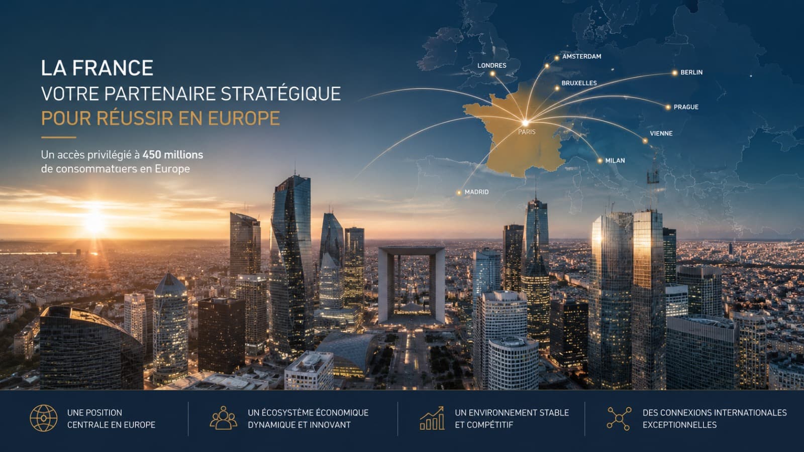 La France, hub de classe mondiale